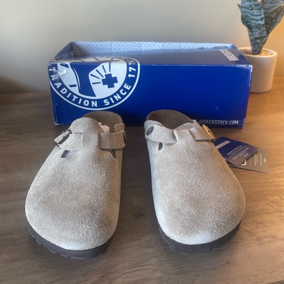 Birkenstock Boston | Taupe | Size 36 - Narrow - Picture 7 of 16